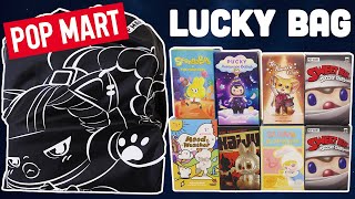 POP MART LUCKY BAG Mystery Unboxing [upl. by Horan464]