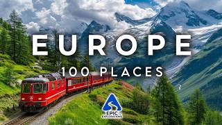 100 Most Beautiful Places to Visit in Europe  4K Travel Guide [upl. by Atirac]