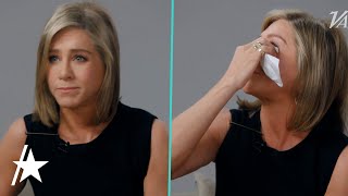 Jennifer Aniston CRIES When Asked About ‘Friends’ [upl. by Ancalin]