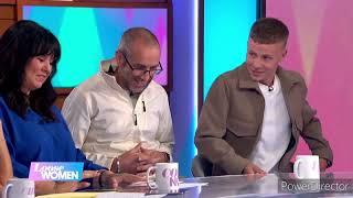 James Hooton and Sam Halls Interview On Loose Women 10724 [upl. by Nibla]