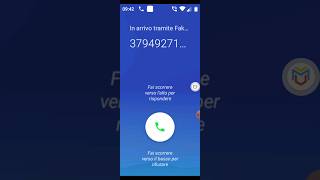 android 90 336 X 720 DEP 320 Incoming call emulator on phone Flutey phone ringtone androidemulator [upl. by Linnea]