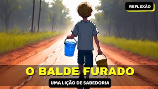 O segredo do balde furado  Uma lição para você levar para vida inteira  REFLEXÃO  PARÁBOLA [upl. by Arel]