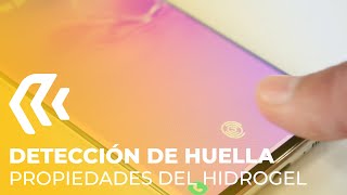 DETECCIÓN DE HUELLA  Propiedades del Hidrogel [upl. by Einafats626]