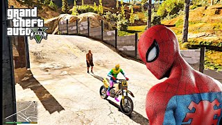 Epic Mount Chiliad Bike Climb Challenge in GTA 5  Can You Reach the Summit 🏔️🚴‍♂️ [upl. by Akyre]