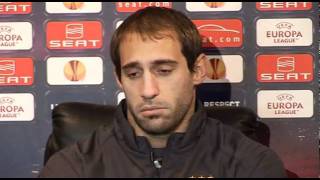 Pablo Zabaleta aiming for European and Premier League success [upl. by Alyekahs]