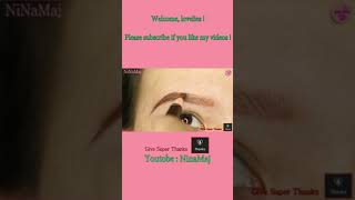 perfect eyebrows eyebrows makeup beautiful brows eyebrow brow eyebrowpencil [upl. by Nwahsan]