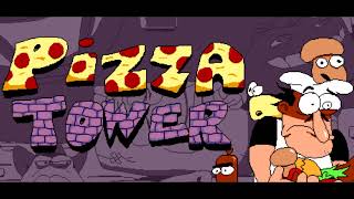 Pizza Tower OST  Fast Food Saloon Title Card [upl. by Yddeg]