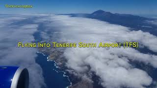 Flying Into Tenerife South Airport TFS [upl. by Dillie]