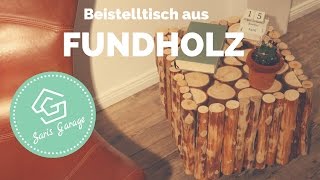 Beistelltisch aus Altholz selber bauen  Upcycling  Tisch DIY Anleitung  Holztisch Vintage [upl. by Mariano]