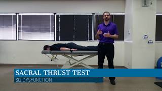 Sacral Thrust Test [upl. by Aivila105]