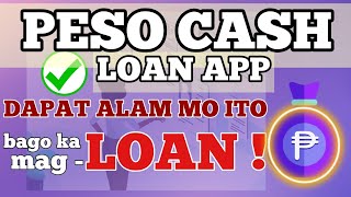 PESO CASH LOAN APP REVIEW  PHILHEALTH ID OK NA BUT  CHECK THIS OUT [upl. by Anavahs]