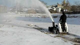 RAMROD 1150 with Snowblower Attachment [upl. by Nosiddam]