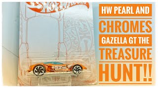 Eps77 Hot Wheels GAZELLA GT PEARL CHROMES CHASE CAR TREASURE HUNT Ternyata BASE BESI Guys Mantap [upl. by Ahseneuq953]