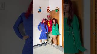 Como hacer el disfraz de Alvin y las ardillas👀alvinylasardillas tutorial disfraces amigos diy [upl. by Kinchen]