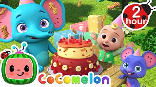 Happy Birthday Song  MORE CoComelon Animal Time  2 Hours of CoComelon Songs [upl. by Sklar]