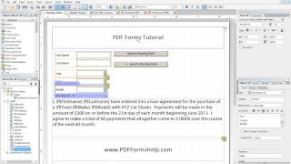 Combining Floating Fields and Dropdowns in Adobe LiveCycle Designer ES 4® [upl. by Atsira]