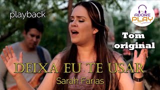 Deixa eu te usar playback tom original sarah farias [upl. by Judson]