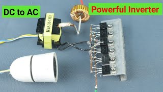 How to make Highpower inverter  Sinewave  Mosfet [upl. by Bellanca134]