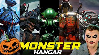 Angler TRANSFORMS Into Meta Halloween Power Hangar vs NEW Haunted Castle Map  🎃 War Robots [upl. by Tnilk946]