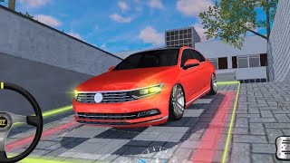 MODİFİYELİ VW PASSAT B8 ŞEHİR İÇİ PARK ETME  ZORLU ARABA PARK ETME OYUNU  CAR PARKİNG 3D [upl. by Matronna]