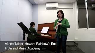 Clarinet ABRSM Grade 1 from 2022 B3 Althea Talbot Howard Rainbow’s End [upl. by Akeemat]