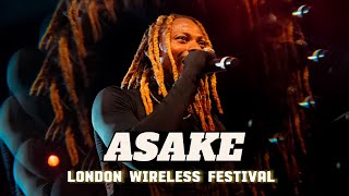 ASAKE LIVE IN LONDON  WIRELESS FESTIVAL 2024 FULL PERFORMANCE 🎉 [upl. by Alesi]