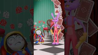 Who hold breath longer Challenge  The Amazing Digital Circus  funny shorts humors pomni [upl. by Sloane]