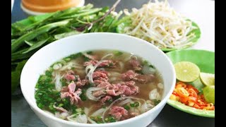 DELICIOUS VIETNAMESE PHỞ SHOW YOU HOW TO MAKE STEP BY STEP CÓ PHẦN HƯỚNG DẨN TIẾNG VIỆT NAM BÊN DƯỚI [upl. by Ethyl226]