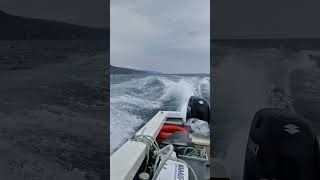 ROUGH SEAS ON SMALL FISHING BOAT IN THE ARCTIC travel risk boat fishing 🚤🚣‍♂️🛥🐟🎣🐠🌊 [upl. by Reyam]