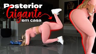 O MEU POSTERIOR FICOU TRINCADO COM ESSE TREINO EM CASA [upl. by Phares558]