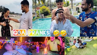 Goa mein kiye unlimited pranks 🤣🤣 kanikaranavlogs kanikarana rohitkanika goadiaries goavlogs [upl. by Ressler]