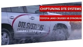 Toyota Land Cruiser 45 Remap and Dynorun on MAHA Dyno  DTE Systems [upl. by Ahsenom]