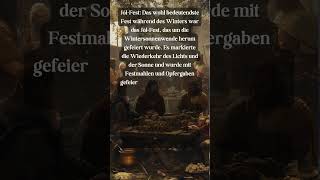 Das JolFest der Wikinger  history wikinger geschichte [upl. by Mariand]