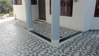 granite and tiles combination \ floor tiles Design \ tiles Design \tile fitting video \granite tiles [upl. by Singband]