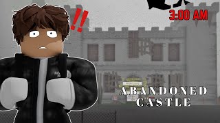 Paranormal INVESTIGATION Sa ABANDONED CASTLE Ng BROOKHAVEN Roblox [upl. by Edorej]