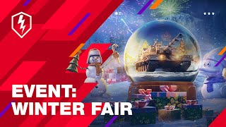 WoT Blitz Winter Fair The New XM66F Snow Globes Auction and Many More Rewards [upl. by Yt910]