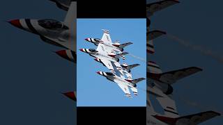 Thunderbird Diamond fyp viral shorts 4k aviation f16 airforce airshow pensacola florida [upl. by Ainnek487]