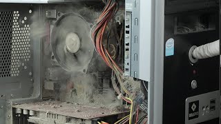 Deep Cleaning Very Dirty PC  Insanely Satisfying PC Transformation [upl. by Kristianson]