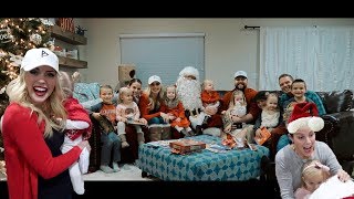 EARLY CHRISTMAS SURPRISE  EPIC FAM MAIL AND SANTA CAME TO OUR HOUSE [upl. by Ettevram]