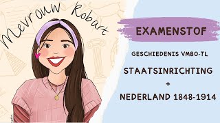 Examen  MAVO 4  Geschiedenis  Staatsinrichting  Nederland 18481914 [upl. by Ettedualc]