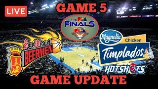 SAN MIGUEL VS MAGNOLIA GAME 5 UPDATE  FEBRUARY 102024  PB UPDATES  PBA HIGHLIGHTS  PBA LIVE [upl. by Hutchings]