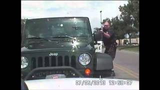 Dashboard video of officerinvolved shooting [upl. by Heyde]