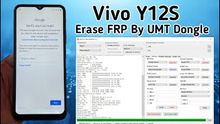 Vivo Y12S Reset FRP By UMT Dongle [upl. by Menzies]