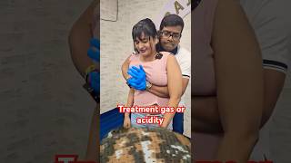 Gas or acidity ka treatment chiropractor chiropractor shorts [upl. by Ayerf331]