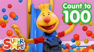 Learn To Count From 1 To 100  Numbers For Kids [upl. by Morrie]