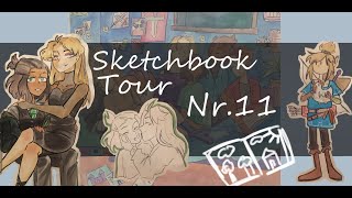 Sketchbook tour nr11 [upl. by Vorster599]