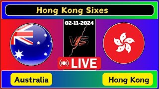 Australia vs Hong Kong 1st Quarter Final Hong Kong Sixes Live Cricket score [upl. by Galan283]