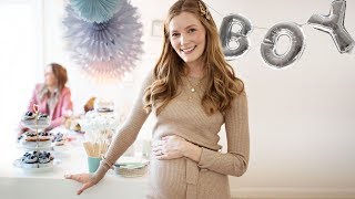 VLOG Mit babyshower [upl. by Skillern]