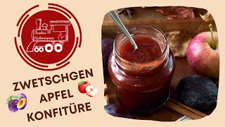 😍 Himmlische ZWETSCHGEN  APFEL  KONFITÜRE  Thermomix® TM6TM5 TM31 [upl. by Euqinot]