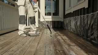 Oiling decking  step by step [upl. by Zeba764]